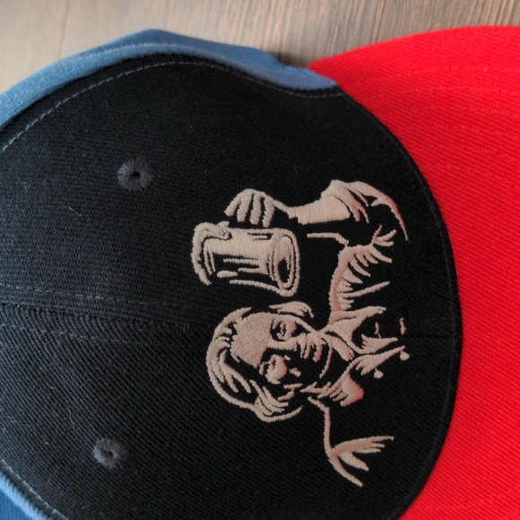 Samuel Adams Fitted Size M/L Blue, Red and White Hat - Picture 3 of 4